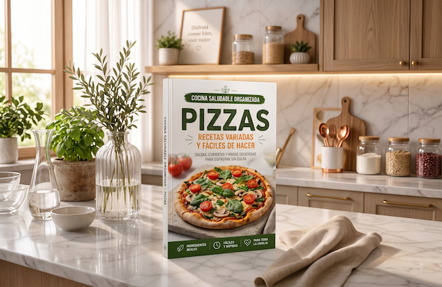 Cocina Saludable Organizada Pizzas